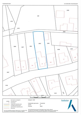 Floorplan - Boomstraat 14, 6061 AC Posterholt